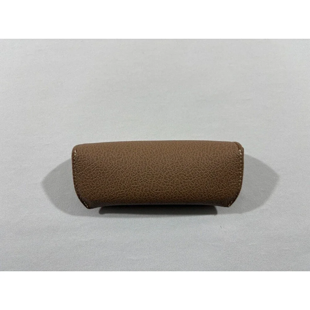 Ray Ban Eyeglasses Brown Tan Sunglasses Carry Case Protective Pleather Grain